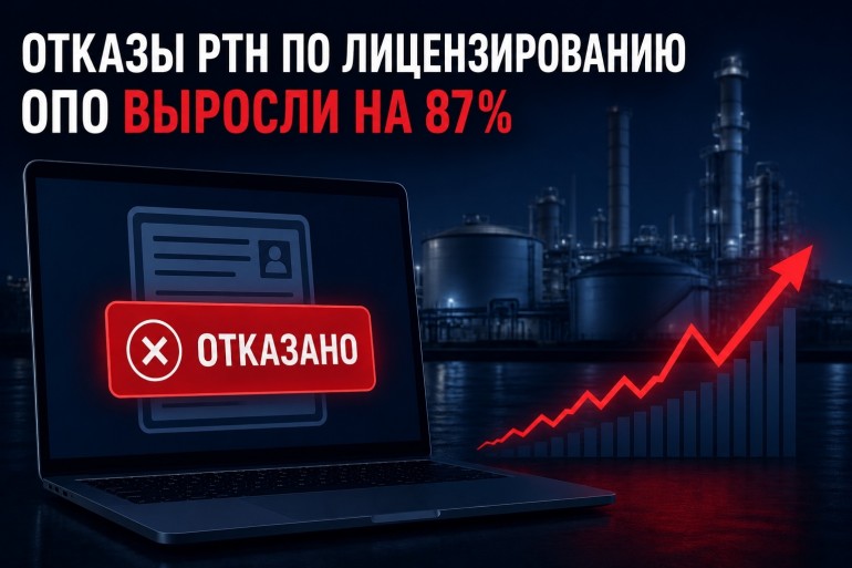 Отказы РТН по лицензированию ОПО выросли на 87%